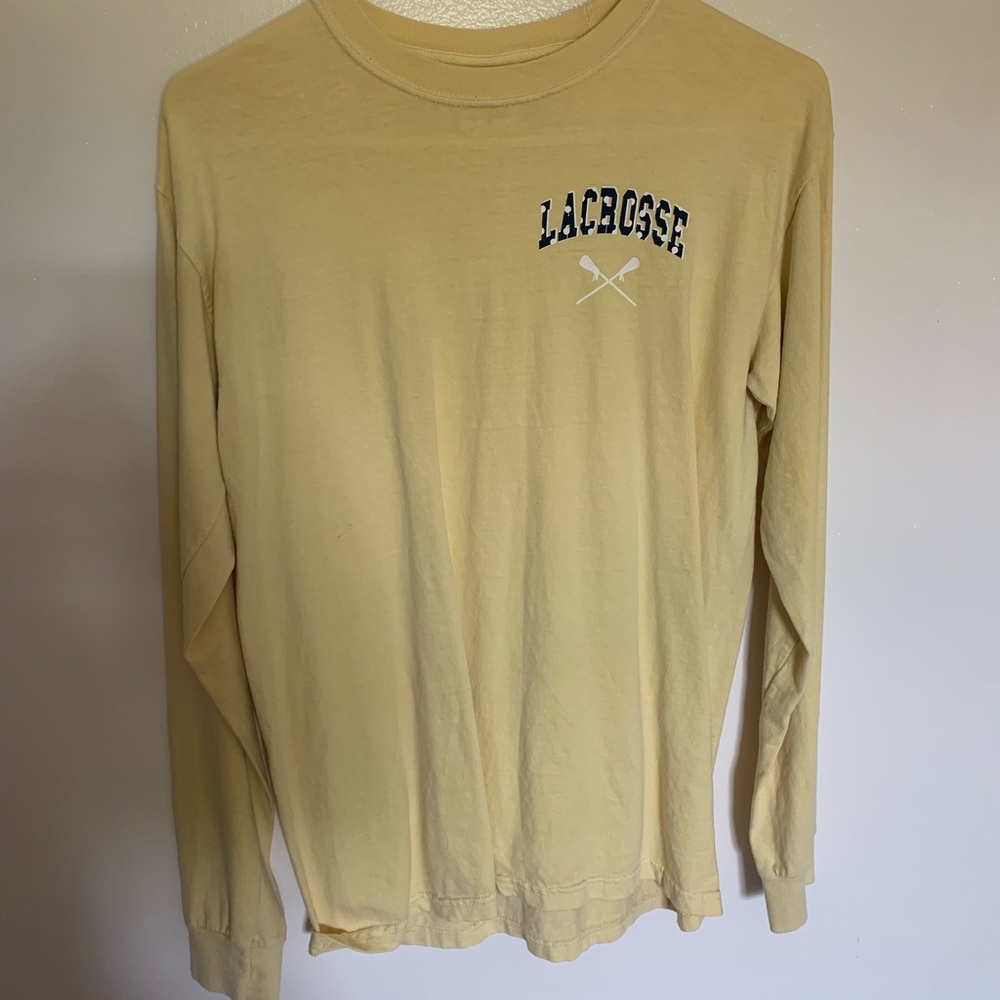 Sporty Lacrosse Crewneck Long Sleeve